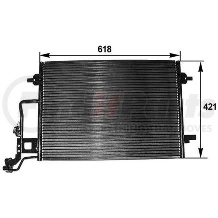 HELLA 351300391 Condenser