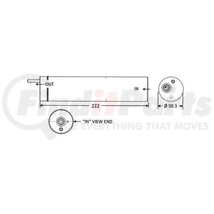 HELLA 351200191 A/C Receiver Drier