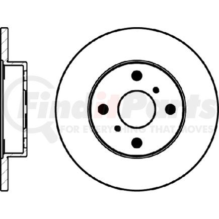 HELLA 355101441 Brake Rotor