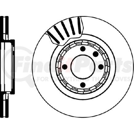 HELLA 355101831 Disc Brake Rotor