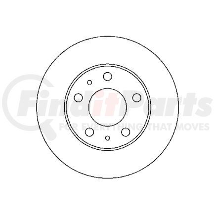 HELLA 355109021 Disc Brake Rotor