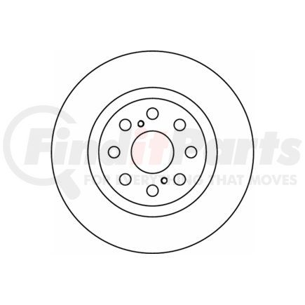 HELLA 355113081 Disc Brake Rotor