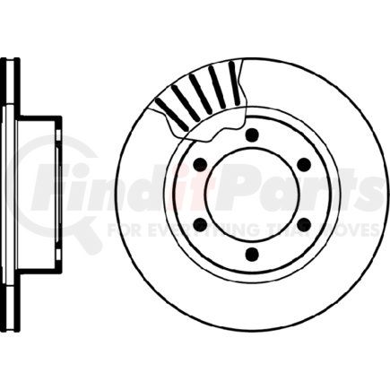 HELLA 355106241 Disc Brake Rotor