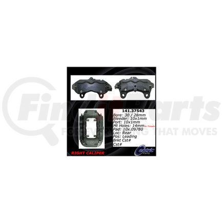 Centric 141.37543 Centric Semi-Loaded Brake Caliper