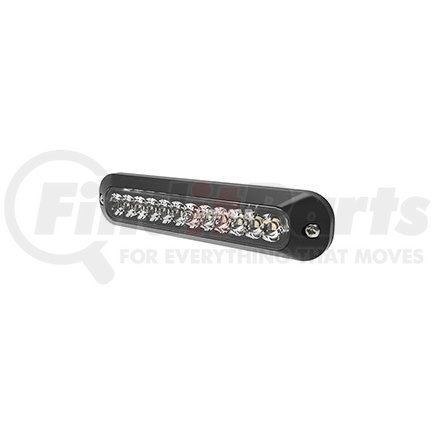 ECCO ED3755AC Warning Light Assembly - 6.2 in., 12 LED, Surface Mount, Dual Color, Amber/Clear