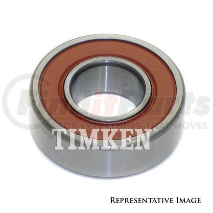 Timken 212L Conrad Deep Groove Single Row Radial Ball Bearing with Snap Ring