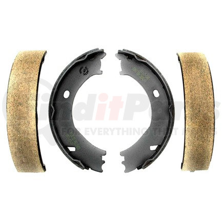 ACDelco 17771B Bonded Rear Drum In-Hat Parking Brake Shoe Set