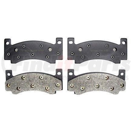 ACDelco 17D39M Semi-Metallic Front Disc Brake Pad Set