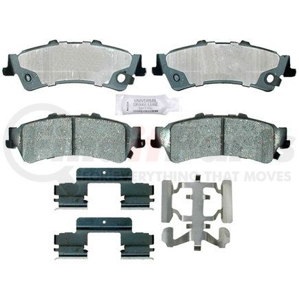 ACDelco 17D792CH Ceramic Rear Disc Brake Pad Set