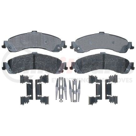 ACDelco 17D834CH Ceramic Rear Disc Brake Pad Set