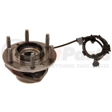 ACDelco FW121 Front Wheel Hub and Bearing Assembly with Wheel Speed Sensor and Wheel Studs