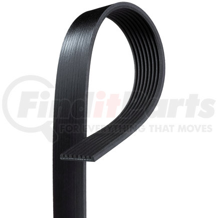 ACDELCO 8K702 Professional™ Serpentine Belt, Standard, V-Ribbed