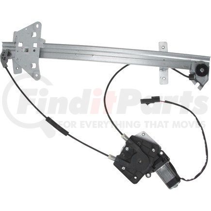ACDelco 11A98 Front Driver Side Power Window Regulator with Motor