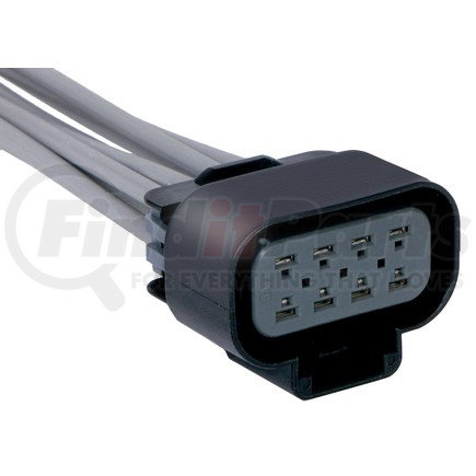 ACDelco PT1635 8-Way Female Black Multi-Purpose Pigtail