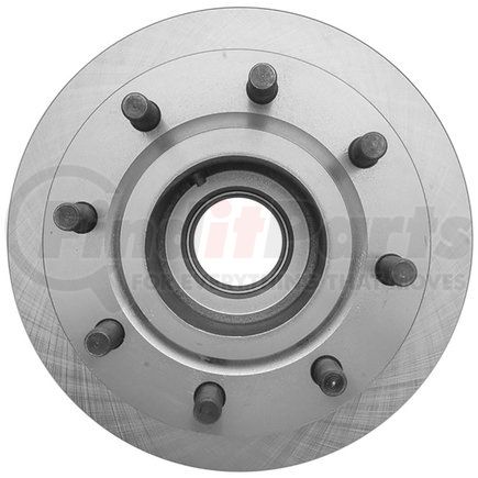 ACDelco 18A754A Non-Coated Front Disc Brake Rotor and Hub Assembly