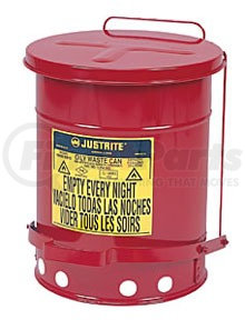 Justrite 09500 14 Gal Oily Waste Can