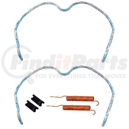 ACDelco 18K1147 Rear Drum Brake Shoe Adjuster and Return Spring Kit with Springs and Caps