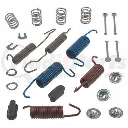 ACDelco 18K565 Rear Drum Brake Spring Kit with Springs, Pins, Retainers, Washers, and Caps