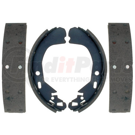 ACDelco 17636R Riveted Rear Drum Brake Shoe Set