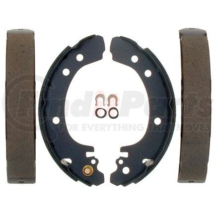 ACDelco 17637B Bonded Rear Drum Brake Shoe Set