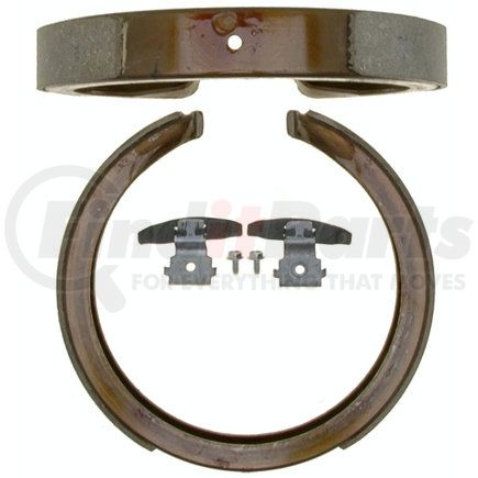 ACDelco 17781B Bonded Rear Drum In-Hat Parking Brake Shoe Set