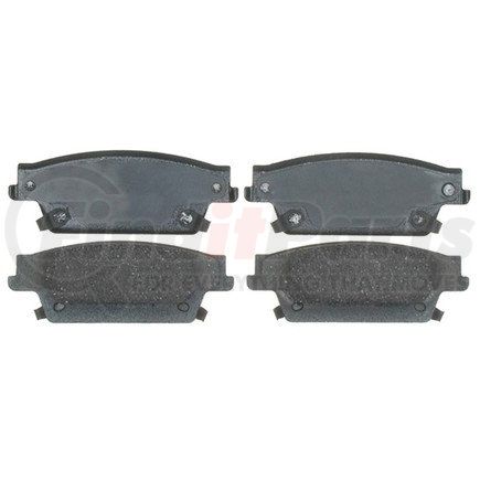 ACDelco 17D1020C Ceramic Rear Disc Brake Pad Set