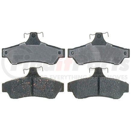 ACDelco 17D1048C Ceramic Rear Disc Brake Pad Set