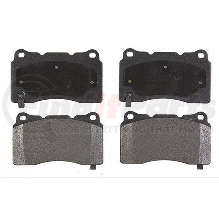 ACDelco 17D1050M Semi-Metallic Front Disc Brake Pad Set