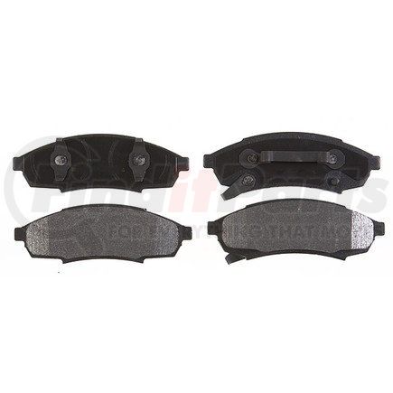 ACDelco 17D376MX Severe Duty Semi-Metallic Front Disc Brake Pad Set