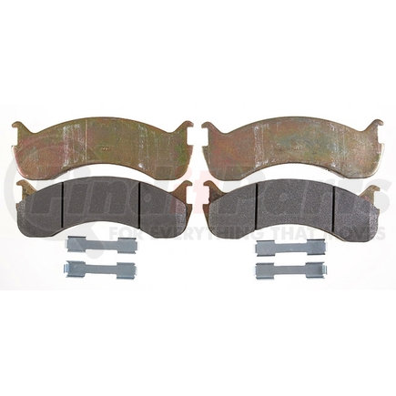 ACDelco 17D786AM Semi-Metallic Front Disc Brake Pad Set