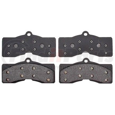 ACDelco 17D8 Organic Front Disc Brake Pad Set