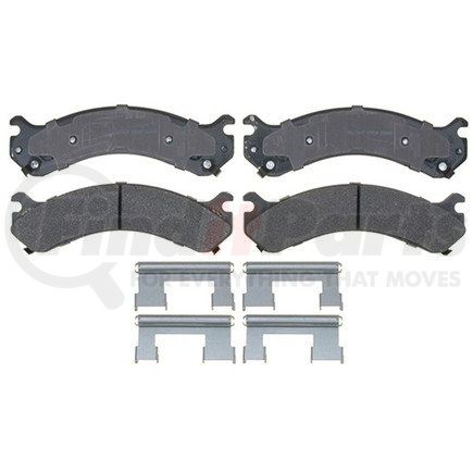 ACDelco 17D909MH Semi-Metallic Rear Disc Brake Pad Set
