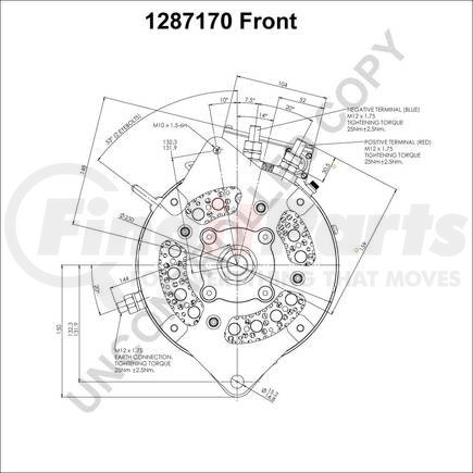 Leece Neville 1287170 24V 600A TEST DATA REQ