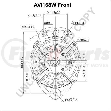 Leece Neville AVI168W PART