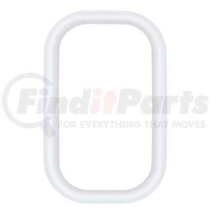 United Pacific 40946B Window Trim - Exterior View, Chrome, without Adhesive, for 1989-2010 Freightliner Classic