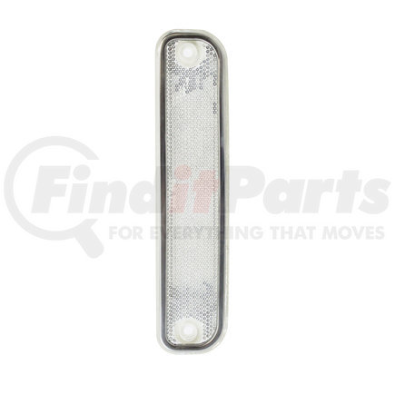 United Pacific Clear Side Marker Light w/Stainless Steel Trim For 1973-80 Chevrolet Truck 