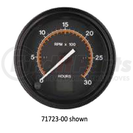 Datcon Instrument Co. 71723-00 Tachometer with Hourmeter (86mm/3.375”)