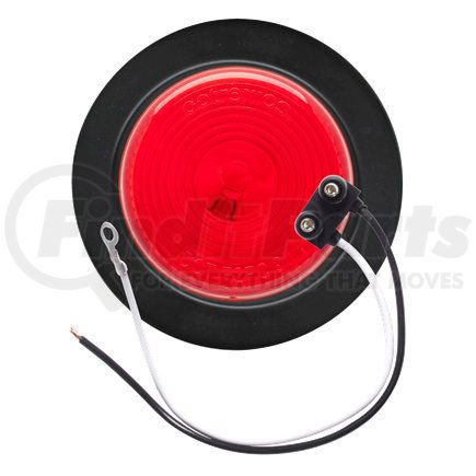 Optronics MC53RKB Kit: 2" red recess mount marker/clearance light