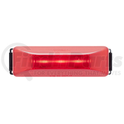 Optronics MCL67RB Kit: 3-LED red marker/clearance light with A65PB bracket and plug