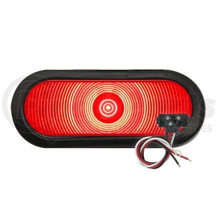 Optronics STL002RK2B Red stop/turn/tail light kit with A60GB grommet and A47PB pigtail