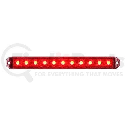 OPTRONICS STL69RRXB - red thinline stop/turn/tail light with built-in reflex