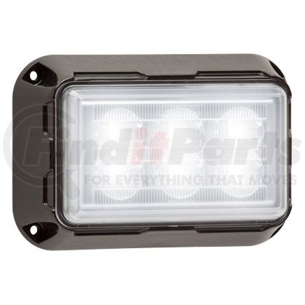 Optronics SLL51CB Clear lens white LED directional warning light