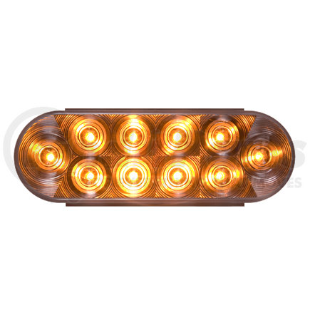 Optronics STL72CAB Clear lens yellow parking/rear turn signal