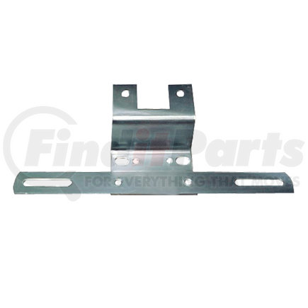 Optronics LP15SB License Plate Bracket - Zinc Plated Steel, Surface Mount