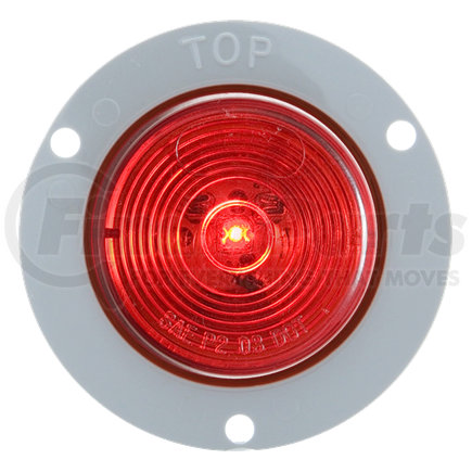 Optronics MCL56RFB Red flange mount marker/clearance light