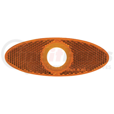 Optronics A11AXB Yellow oval reflector for 3/4” lights