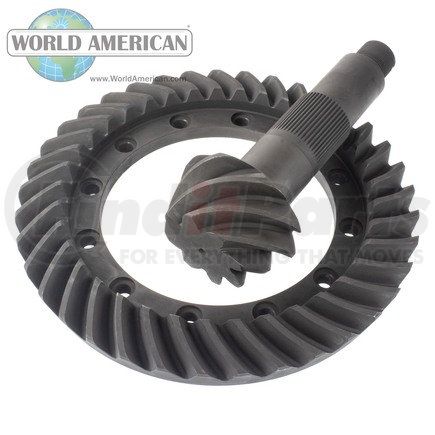 World American A40172-1FF Differential Ring and Pinion - 4:63 Ratio, Fine Spline, for SSHD