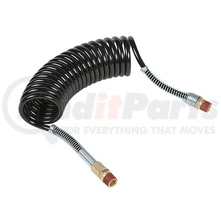 GROTE 81-0054 - coiled air hose 5th wheel slider air hose, 54" | multi-purpose hose
