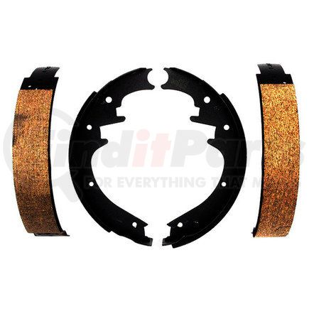 ACDelco 17670B Bonded Rear Drum Brake Shoe Set