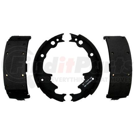 ACDelco 17538B Bonded Rear Drum Brake Shoe Set